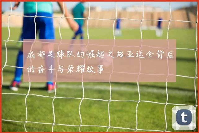 成都足球队的崛起之路亚运会背后的奋斗与荣耀故事